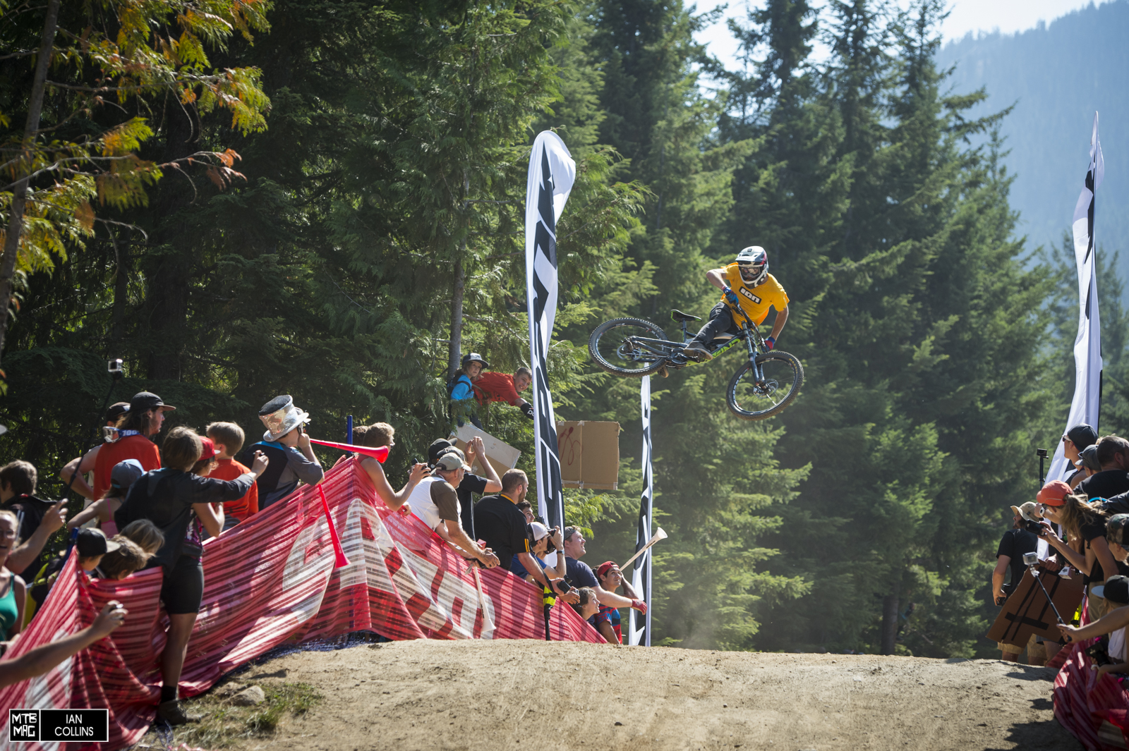 Coming all the way from Italy, Torquato Testa made the finals.  He'll be riding in Joyride as well.