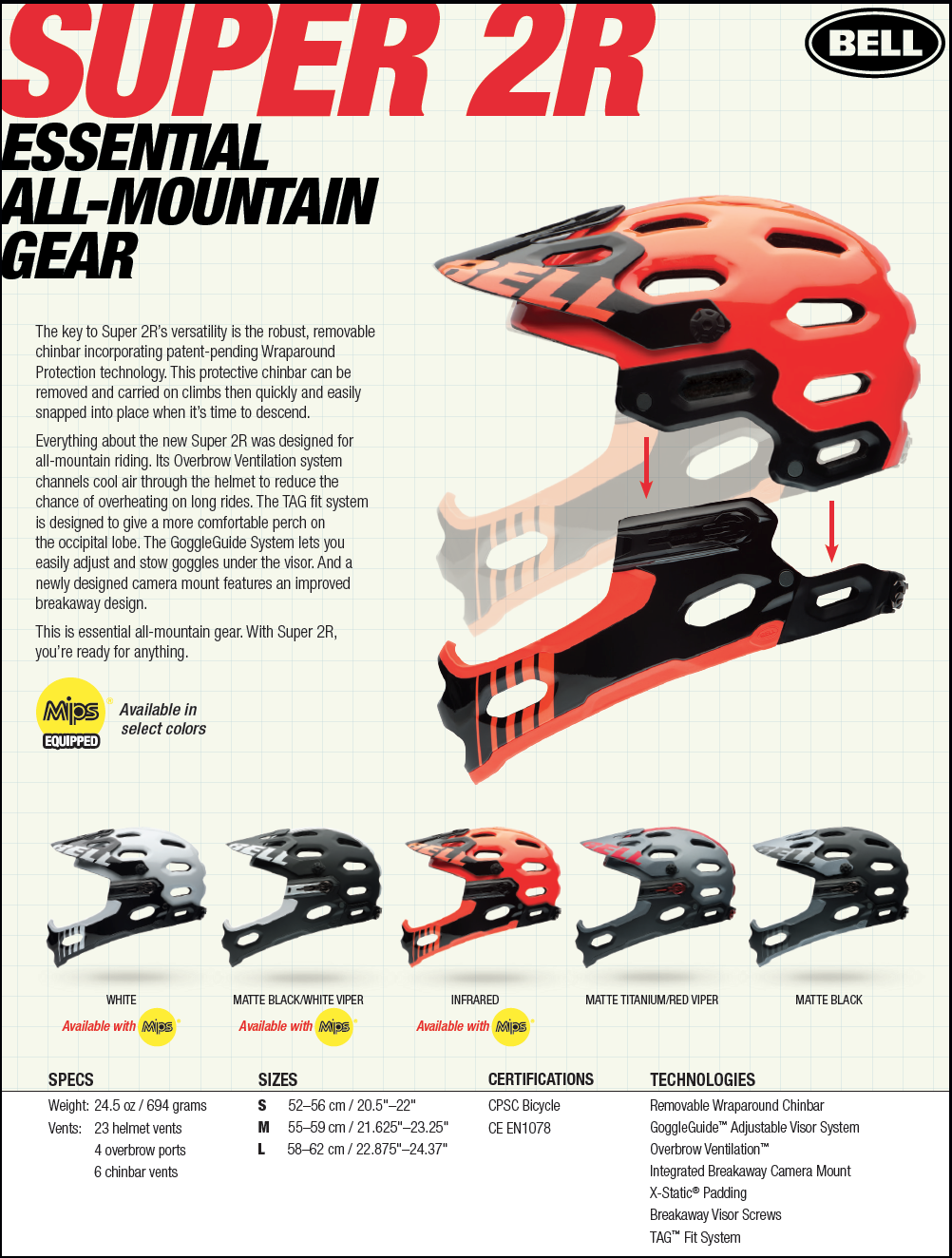 Erfenis historisch Los MTB-MAG.COM - Mountain Bike Magazine | Bell Super 2R helmet/MIPS technology