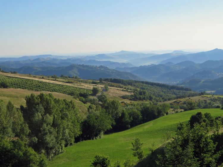 il grande anello tra Rubbiano e Montemonaco