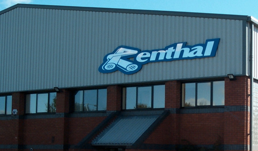 The Renthal factory is fairly non de-script and located in an industrial area near Manchester. 