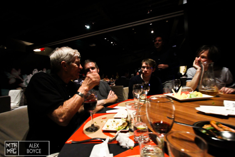 We bumped into a few of the Specialized management team in Taiwan at dinner, they really do go there to make sure everything works right in production.