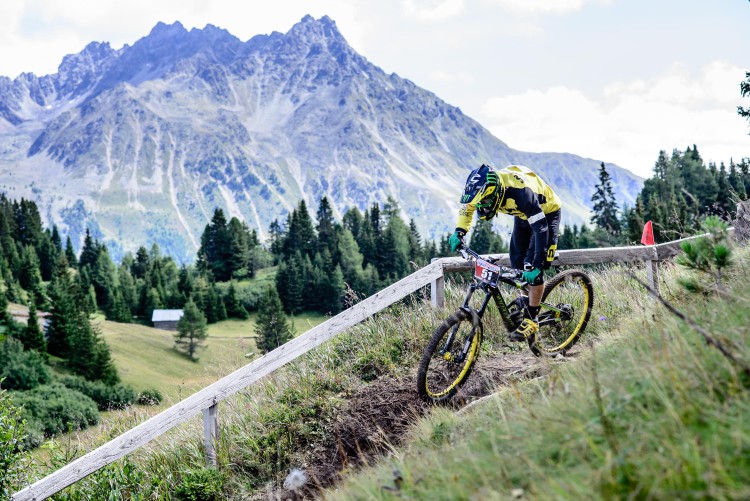 CLEMENTZ, Jérôme races the European Enduro Series Round 4 in Nauders, Austria, on August 24, 2014. Free image for editorial usage only: Photo by Felix Schüller.