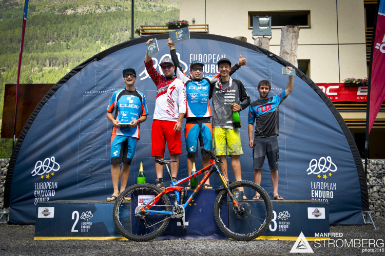 MEN ELITE ceremony of the 2nd EES in Sölden Tyrol, Austria, on July 5, 2015. Free image for editorial usage only: Photo by Manfred Stromberg