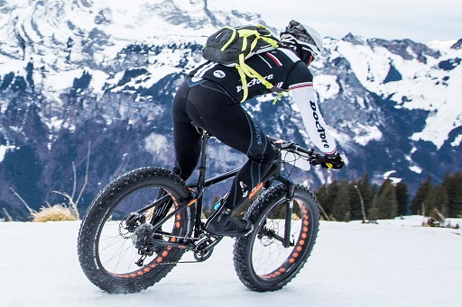 The second edition of Europe’s first Snow Bike Festival will take place in GSTAAD from January 22 – 24, 2016 and will feature a 3 Day Stage Race, Eliminator Night Race, Fun Ride, Snow Bike Party & Fat Bike EXPO. Photo by: SNOW BIKE FESTIVAL/Nick Muzik