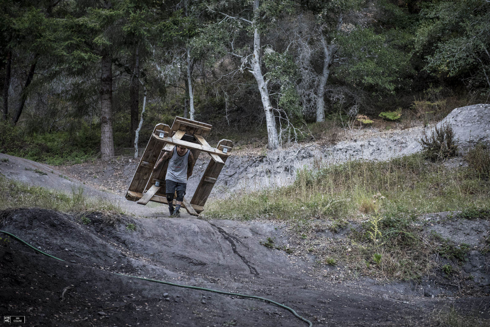 Andreu doing some alternative style Rampage Training.