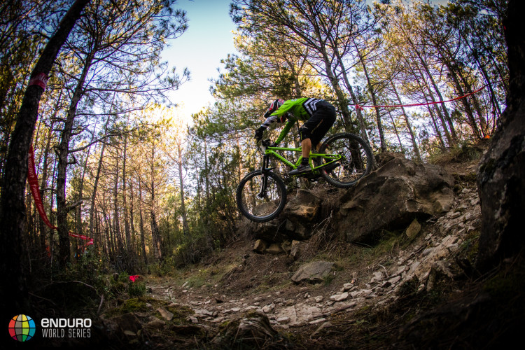 Jerome Clementz on stage six. EWS round 7, Ainsa, Spain. Photo by Matt Wragg.