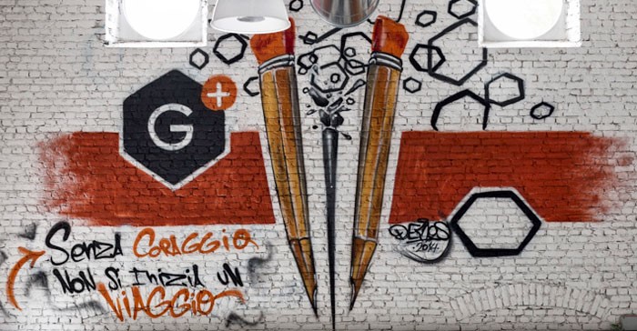 Graphene factory murales