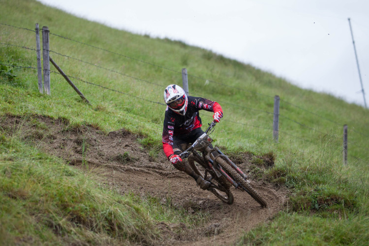 Raceday stage 2 at the 1st UEC MTB Enduro European Championships in Kirchberg, Tyrol, Austria, on June 21, 2015. Free image for editorial usage only: Photo by Antonio López Ordóñez.