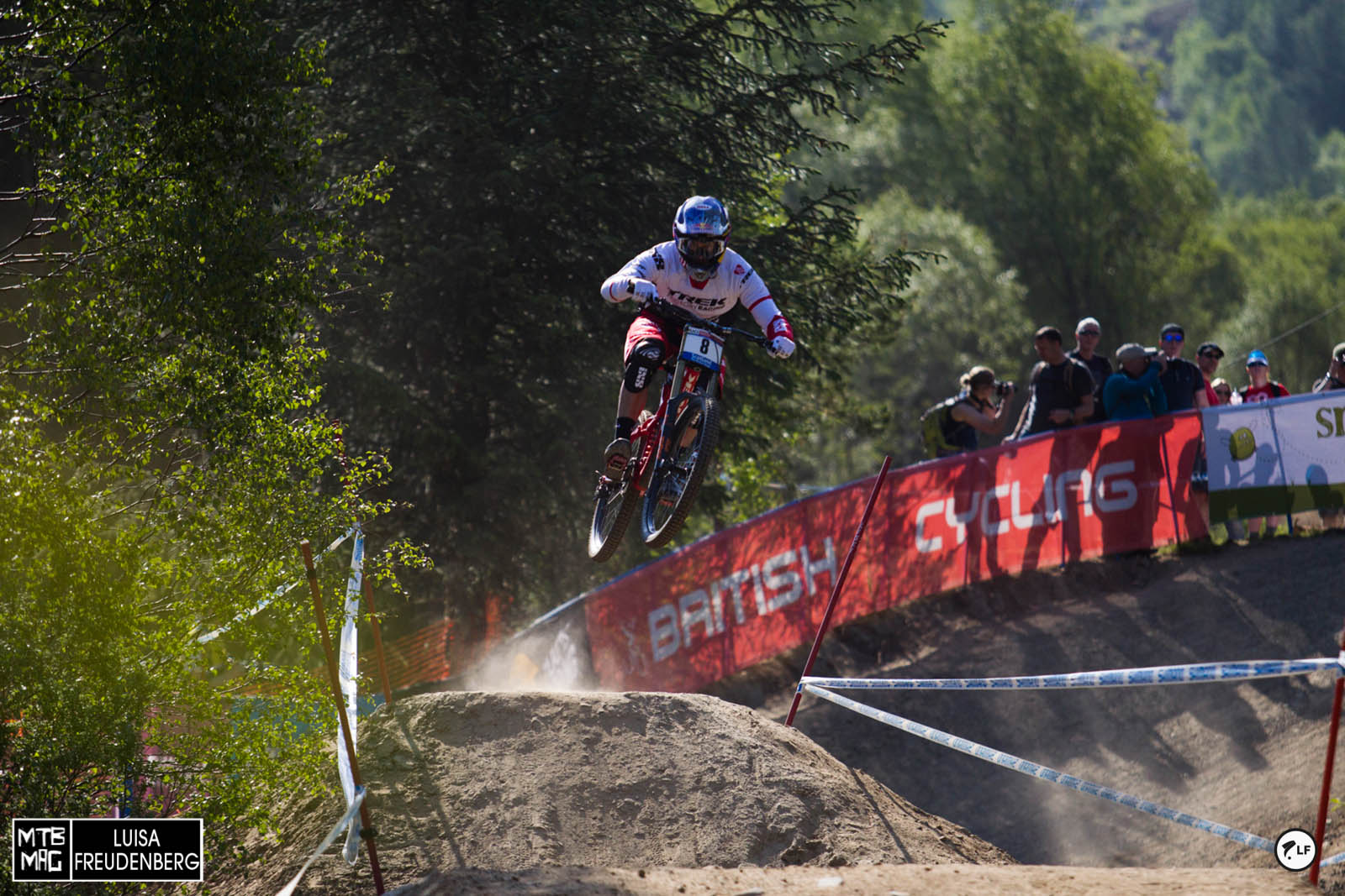 Bad day at the office for Gee Atherton.