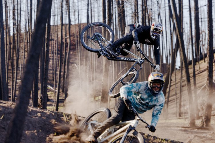Brandon Semenuk and Kade Edwards